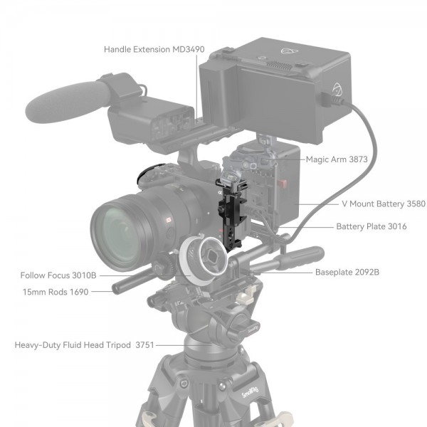 SmallRig Cage for Sony FX3 / FX30 4183